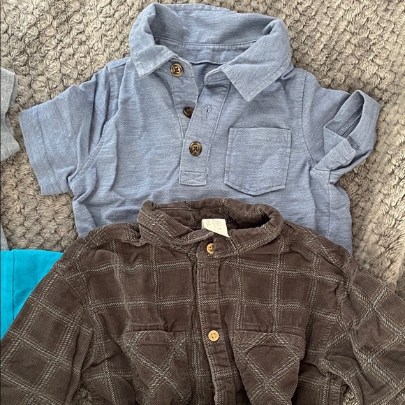 GAP Kids Short Sleeve Tees - Blue and Gray - Picture 3 of 7